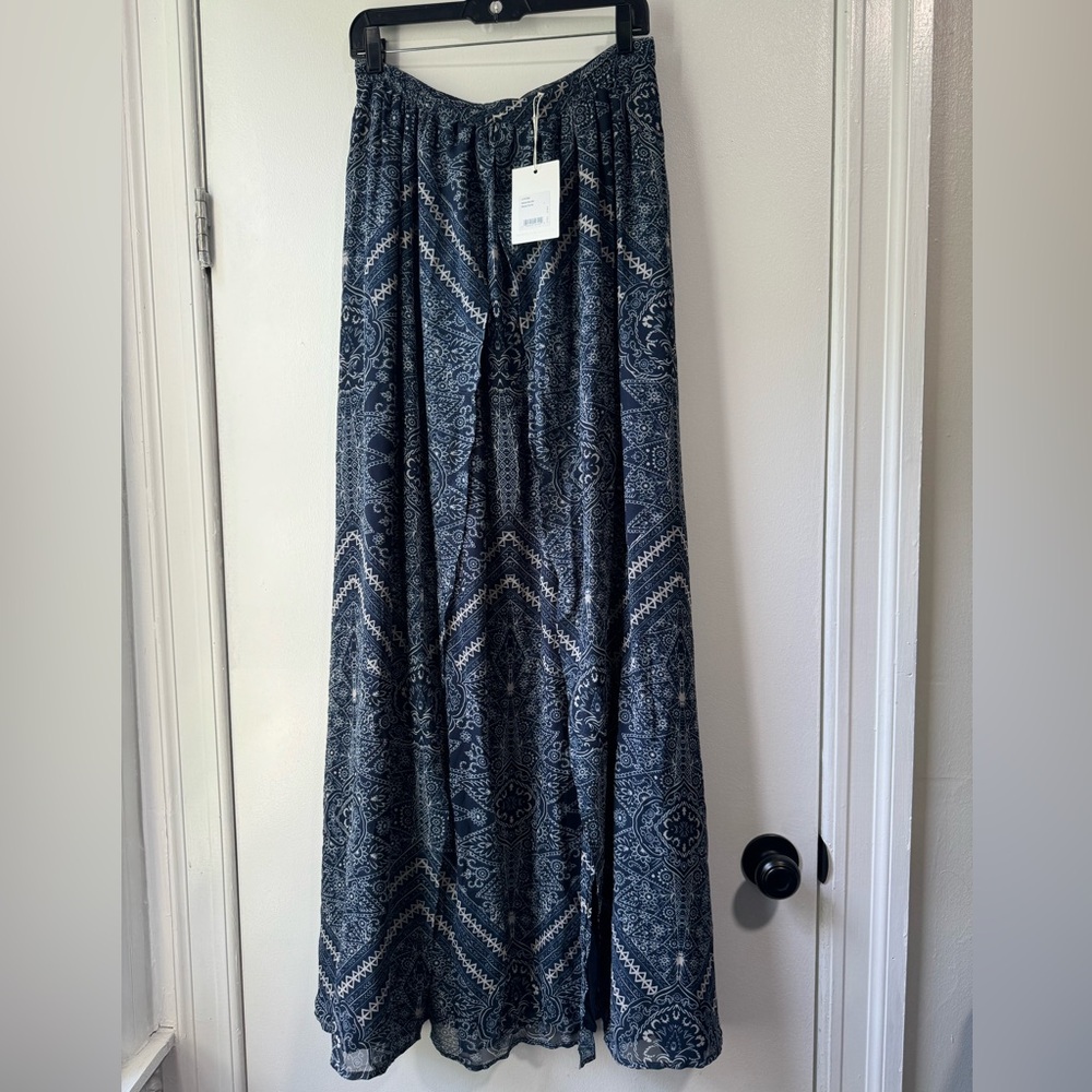 The Jetset Diaries Moroccan Print Split Maxi Dress Size L - Picture 3 of 9
